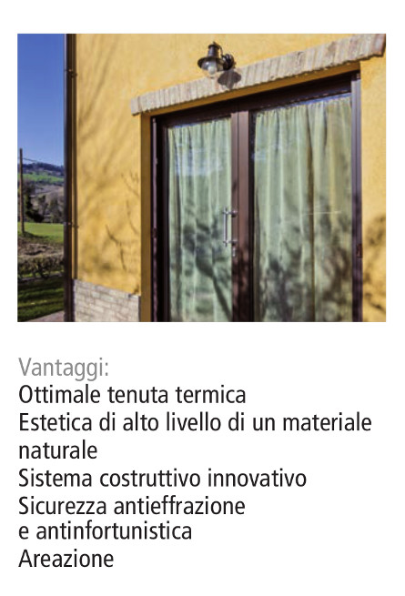 vantaggi infissi in legno